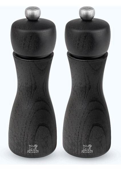 Tahiti Graphite tuz Ve Kara Biber Değirmeni 2’Li Set 15 Cm