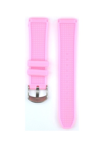 Ztd Strap Uyumlu Emporio Armani AR1056 20MM Pembe Silikon Kordon fiyatları