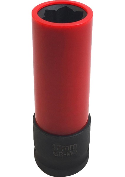 Tekerlek Kilidi Somunu Çıkarma Soketi Anahtarı Elektrikli Or. Kırmızı (Yurt Dışından)