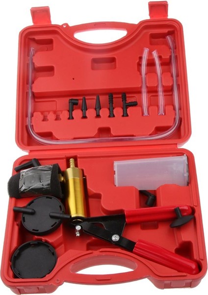 Fren Bleeder ve Vakum Pompası Test Tuner Kiti Gösterge Otomotiv Mekaniği (Yurt Dışından)