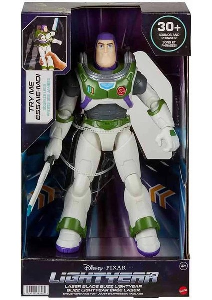 Disney Pixar Lightyear Lazer Kılıçlı Buzz Lightyear Figürü HJC60 fırsatları