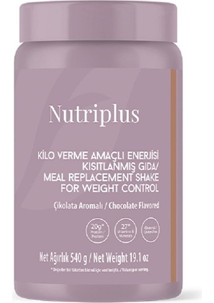Shake Çikolata Aromalı 540 gr