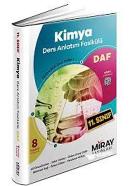 11. Sınıf Kimya Ders Anlatım Föyleri