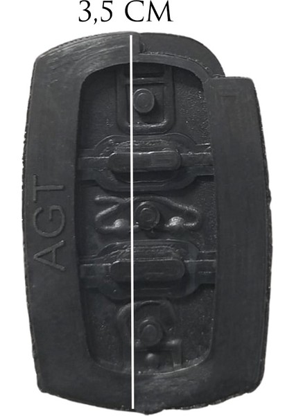 Peugeot Için Kumanda Düğmesi - 3 Buton