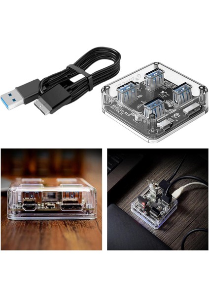 Taşınabilir Pro USB Adaptörü USB 3.0 Pc Bilgisayar 30CM Kablo (Yurt Dışından) fırsatları