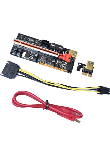 Uzatma Kablosu VER009C 1x Ila 16X 8 Katı Kapasitörler 16A Gpu Için Kırmızı (Yurt Dışından)