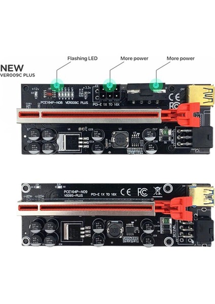 Uzatma Kablosu VER009C 1x Ila 16X 8 Katı Kapasitörler 16A Gpu Için Kırmızı (Yurt Dışından) indirimleri