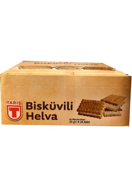 Bisküvi Arası Helva 35 gr 24'lü Paket