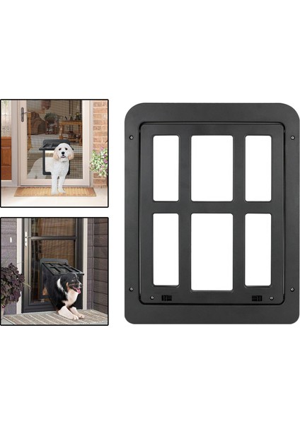 Pet Door Pet Malzemeleri Kendi Kendine Kapanan Kilitlenebilir Köpek Kedi Kapak Kapısı (Yurt Dışından) modelleri