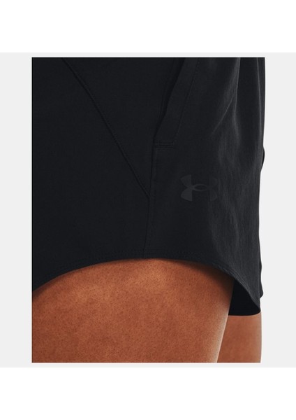 Kadın UA Esnek Dokuma 3inç Şort 1376935-001 fırsatları