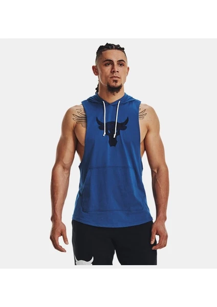 Under Armour Erkek Project Rock BSR Bull Sleeveless Kapüşonlu Üst 1376939-471