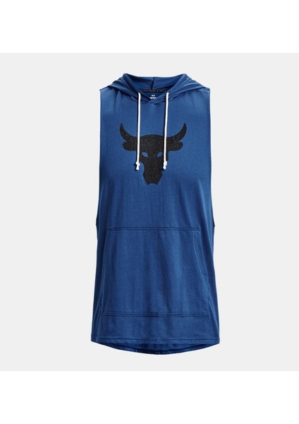 Under Armour Erkek Project Rock BSR Bull Sleeveless Kapüşonlu Üst 1376939-471