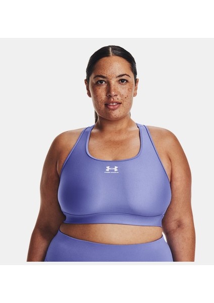 Kadın HeatGear® Armour Mid Padless Spor Sütyeni 1373865-495 modelleri