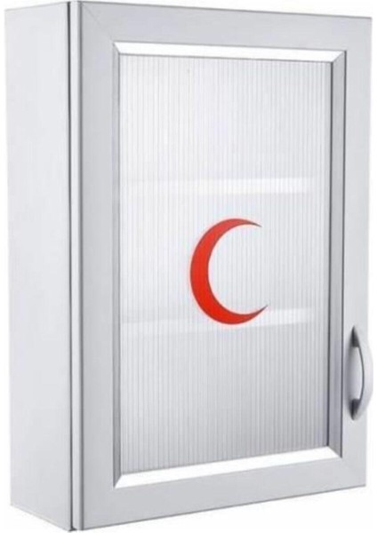 Ecza Dolabı Içi Dolu Ilk Yardım Içerikli Pvc 50X35X16 cm 159