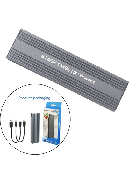 M.2 İkili Sinyal İçin Muhafaza Desteği Uasp 2230 2242 2280 (Yurt Dışından) modelleri