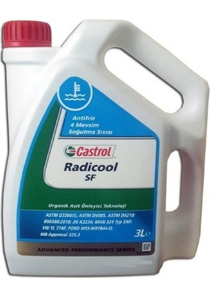 Radicool Sf Kırmızı Antifriz 3l