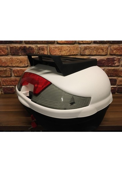 Arwiç Motorsiklet Arka Çanta Arwıc 46 Litre Full Beyaz fiyatları