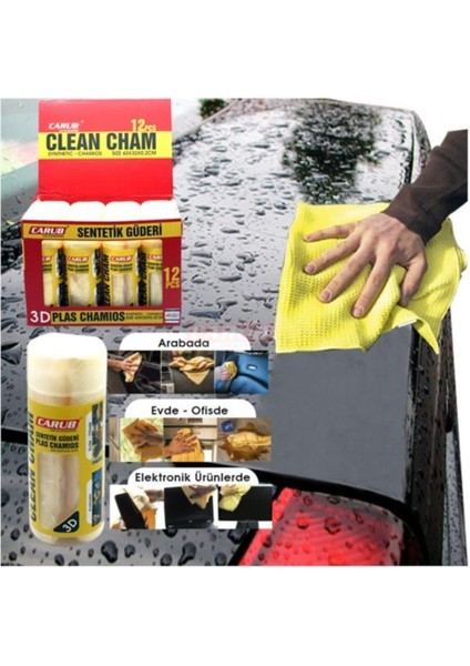 Güderi Kanebo Tip 43X32CM Kutulu 12LI 12 Adet fiyatları