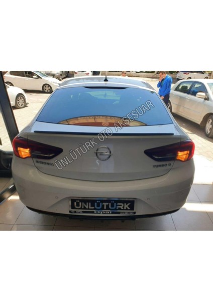 Opel Insignia Bagaj Üstü Spoiler Bagaj Çıtası Piano Black