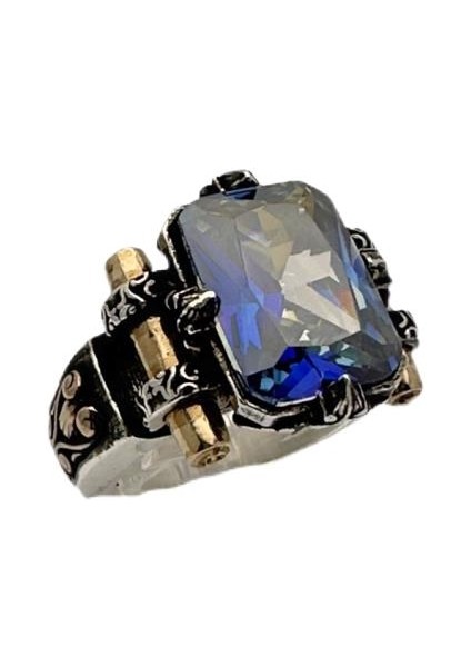 Mistik Topaz Taşlı Erkek Yüzüğü 230047236G25Y modelleri