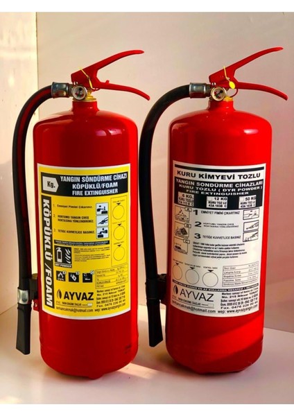 6 kg Yangın Söndürme Tüpü +Askı Aparatı+ Yön Levhası A fiyatları
