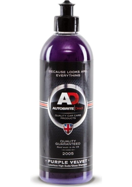 Auto Brite Purple Velvet Konsantre Cilalı Şampuan 500ML.