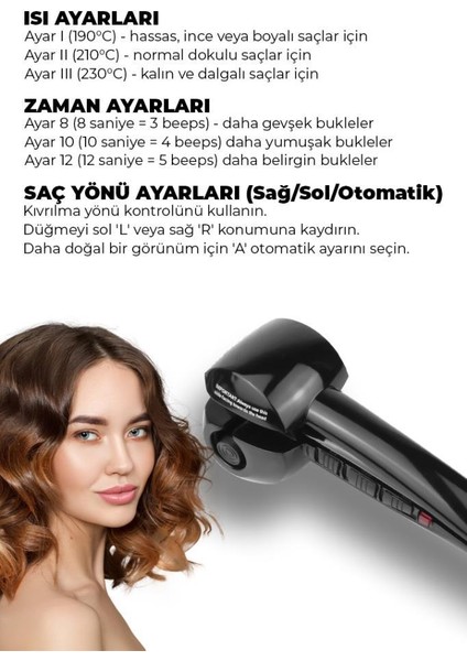 Dp-93 Otomatik Saç Bukle Maşası
