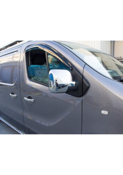 Renault Trafic 3 Krom Ayna Kapağı 2 Prç. Abs Krom 2015 +