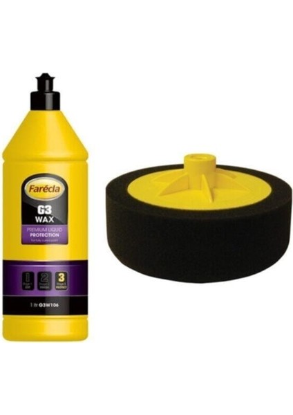 G3 Wax Cila 1 Litre + Cila Süngeri