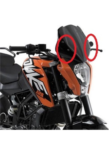A7701A Ktm Duke 125-200-390 11-16 Rüzgar Siperlik Bağlantısı