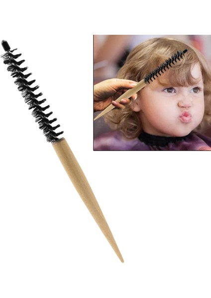 Küçük Yuvarlak Saç Fırçası, Profesyonel Mini Yuvarlak Tarak Salon Kuaförlük Fırçası L (Yurt Dışından)