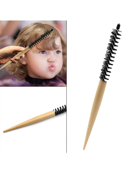 Küçük Yuvarlak Saç Fırçası, Profesyonel Mini Yuvarlak Tarak Salon Kuaförlük Fırçası L (Yurt Dışından)