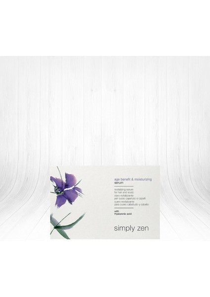 Z. One Simply Zen Age Benefit & Moisturizing Serum 12X5ML
