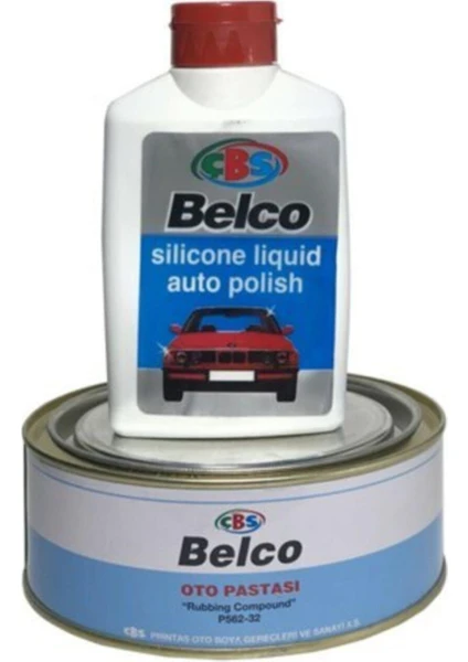 Belco Silikonlu Cila 250 Ml.+ Belco Pasta 500 Gr.