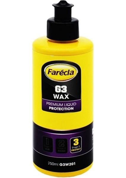 G3 Premium Wax Oto Cilası 250 ml G3 250