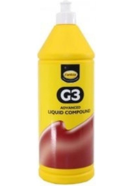 Hediyeli G3 Pasta 1 Litre + G3 Wax Cila 1 Litre (2 Adet Süner-1 Adet CILA-1ADET Pasta)
