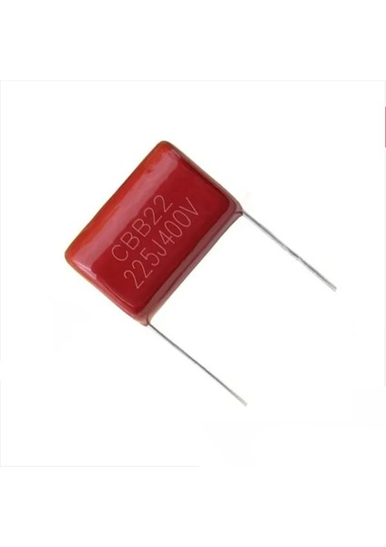 2.2uf 400VDC 20MM Polyester Kondansatör - 5 Adet