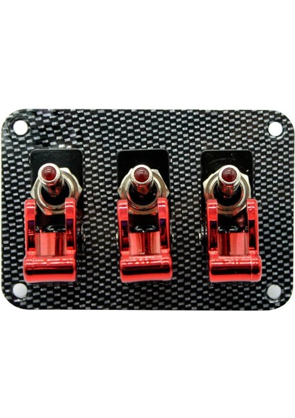 Yarış Rv 12V 20A Ateşleme Motoru 3 Dişli Rocker Anahtarı (Yurt Dışından)