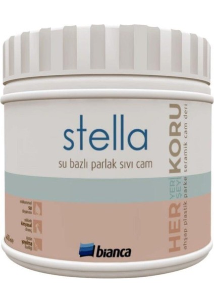 Stella Su Bazlı Sıvı Cam Parlak 250ML