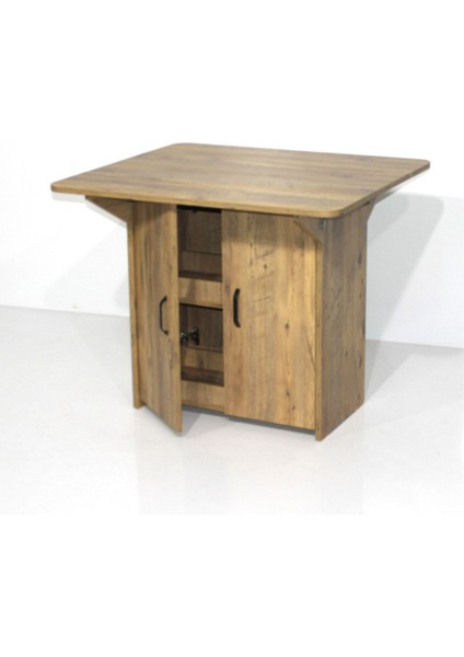 Lüks Dolaplı Katlanır Masa