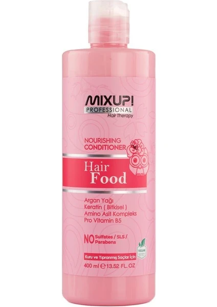 ! Hair Food Kuruyan ve Cansızlaşan Saçlar Için Saç Kremi 400 ml