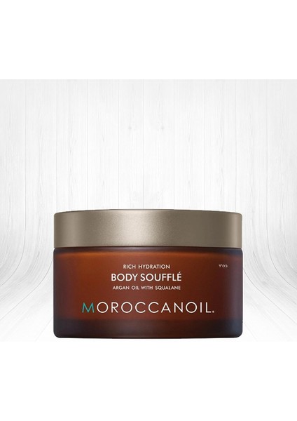 Body Souffle Argan Yağlı Nemlendirici Vücut Kremi 200 ml