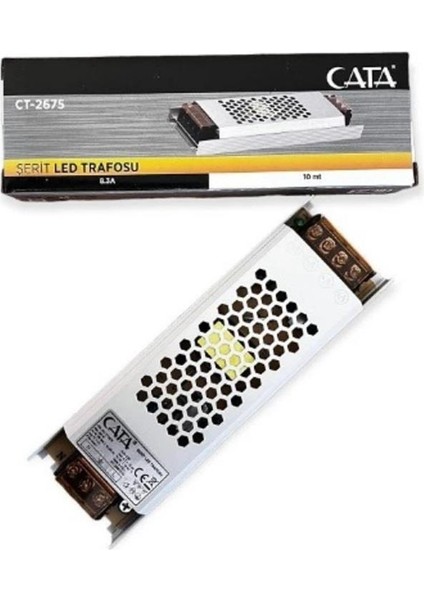 CT-2675 12,5A Süper Slim LED Trafosu 2 Adet Cata