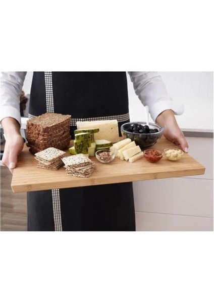 Aptitlig Ahşap Bambu Kesme Tahtası - 28 x 45 cm fiyatları