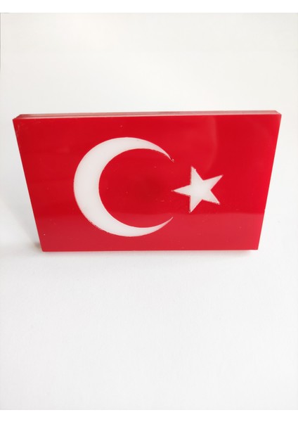 Türk Bayrağı Pleksi Panjur Arması Vidalı fiyatları