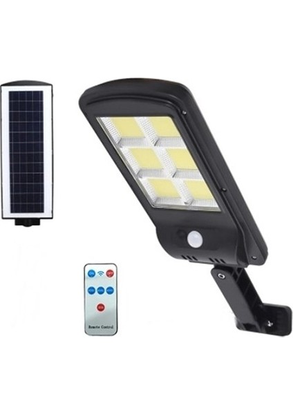 Güneş Enerjili Mini Sokak Lambası Solar Duvar Lambası Hareket Sensörlü 3 Mod Yeni Model Aydınlatma