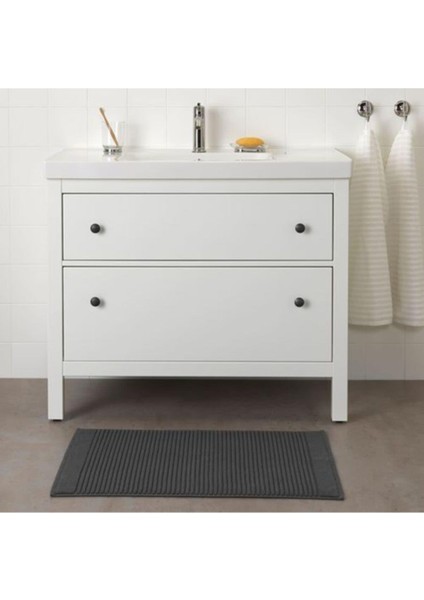 Alstern Banyo Paspası Koyu Gri