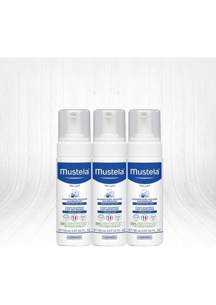 Yenidoğan Köpük Şampuan 150 ml 3 Adet