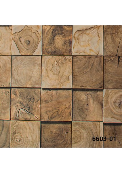 Decostone Kare Desenli Duvar Kağıdı 6603-01