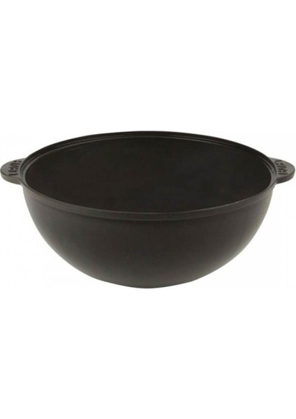 Döküm Yuvarlak Kazan / Tencere Yekpare Kulplu 28CM